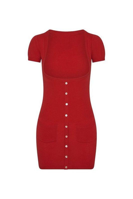 x JENNIE Sofia Knit Mini Dress — packshot