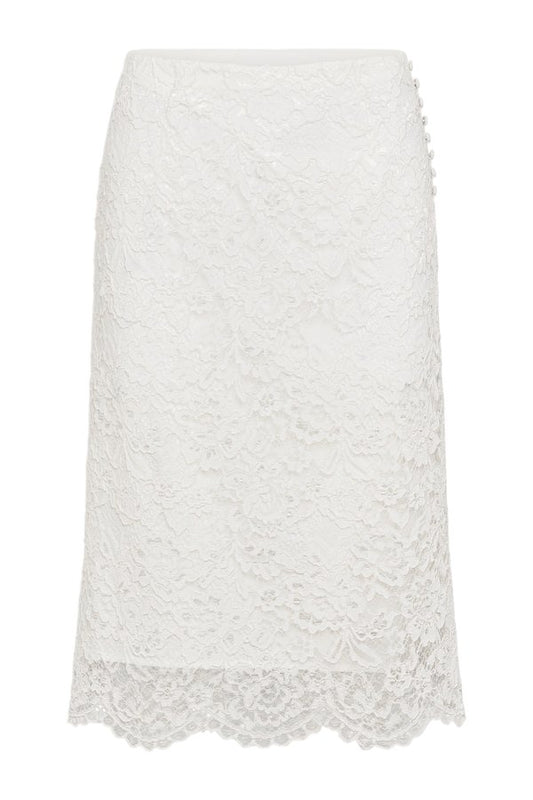 x Paige Lorenze Honeymoon Lace Midi Skirt - Sunday Ceremony — packshot