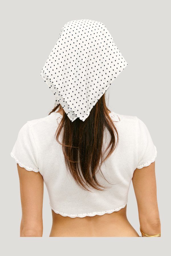 x Paige Lorenze Just Married Silk Head Scarf - Bride to Be — extra