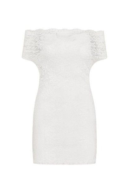 x Paige Lorenze True Love Lace Mini Dress — packshot