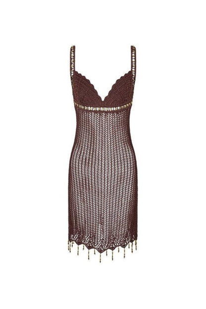 Zelie Crochet Mini Dress — packshot