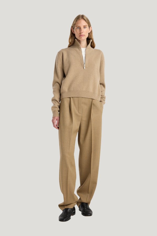 Zipped mouliné polo — carry 2