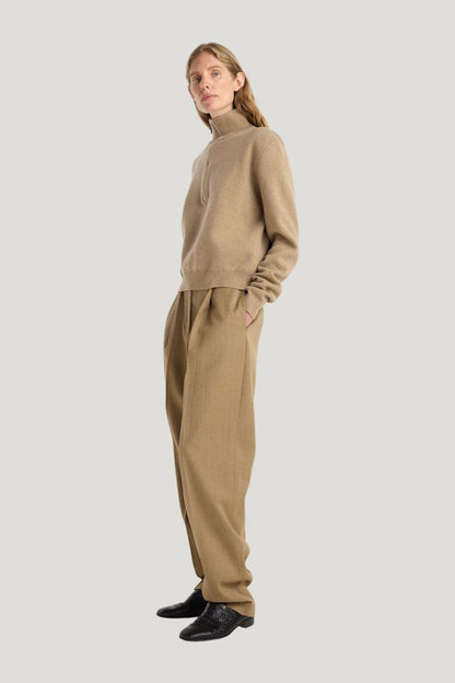 Zipped mouliné polo — carry 3