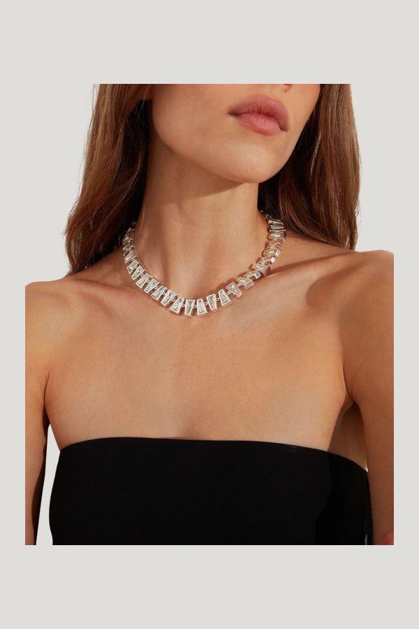 Zola Necklace — model front